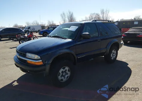 2001 Chevrolet Blazer Ls z USA, uszkodzony, nr VIN 1GNCT18W31K134971